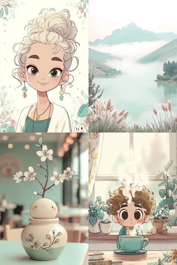 Whimsical Worlds of Soft Pastel Art