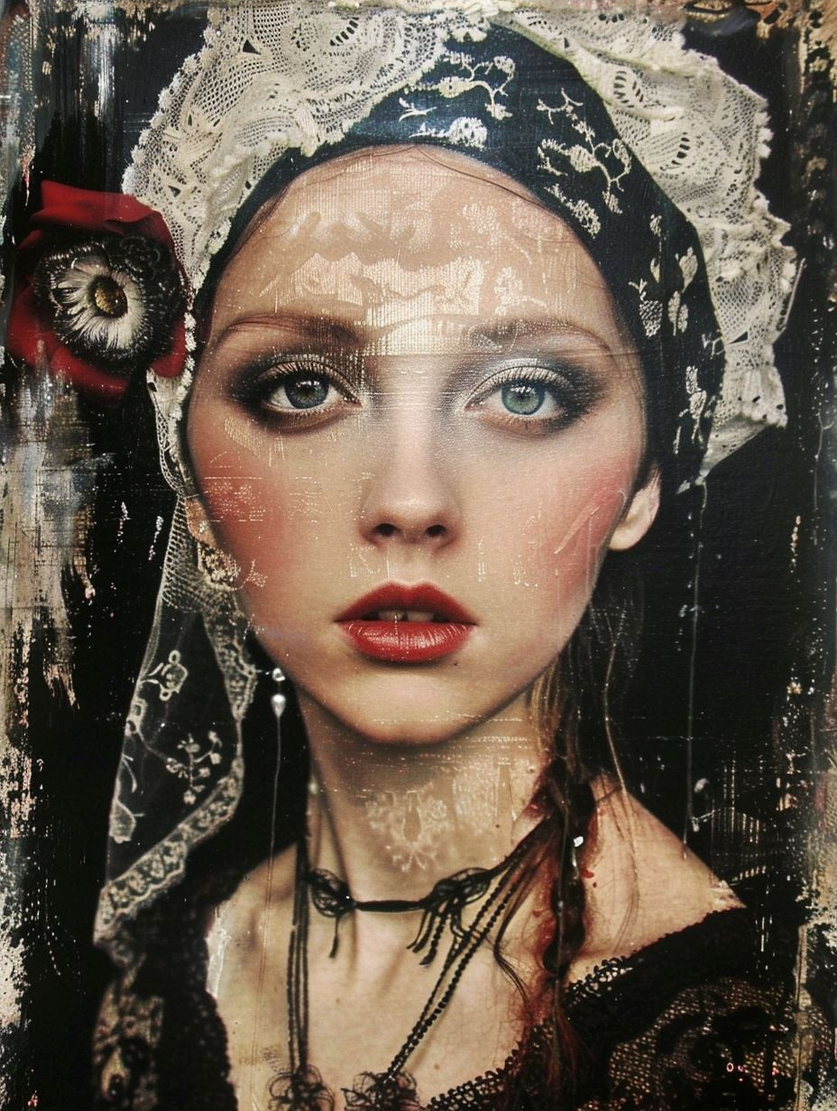 Grunge Ethereal Portrait - Image 4
