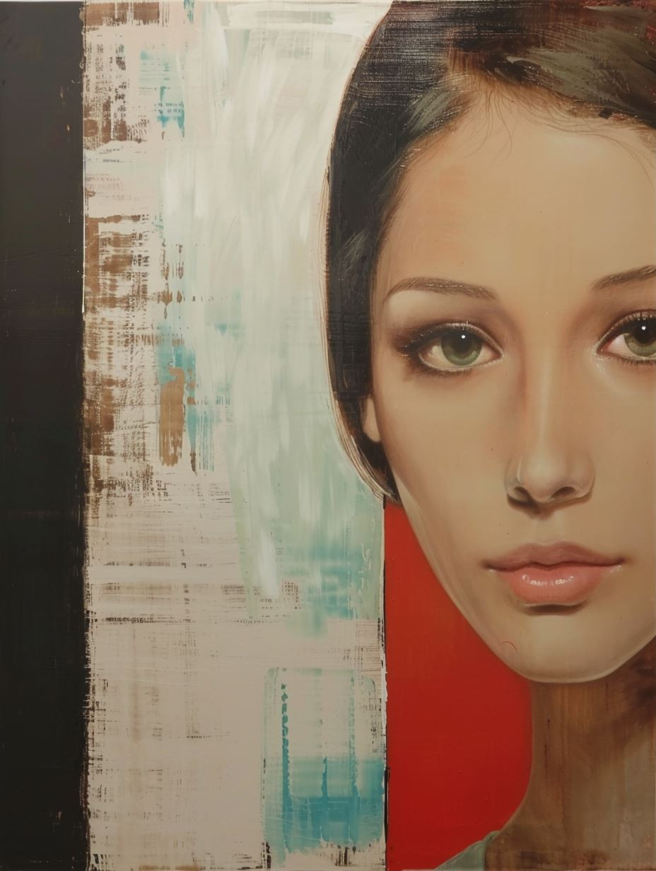 Modern Ethereal Portrait