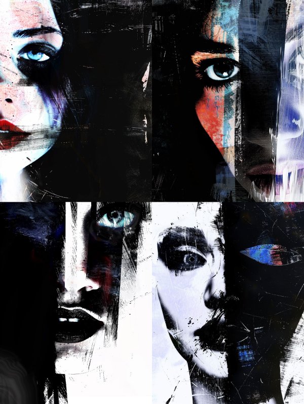 Fragmented Gaze of Neon Noir