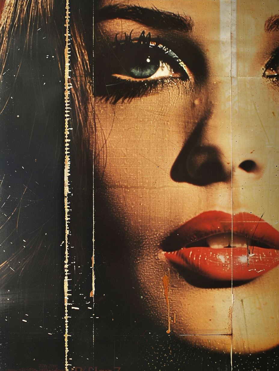 Vintage Cinematic Collage Portraits - Image 3