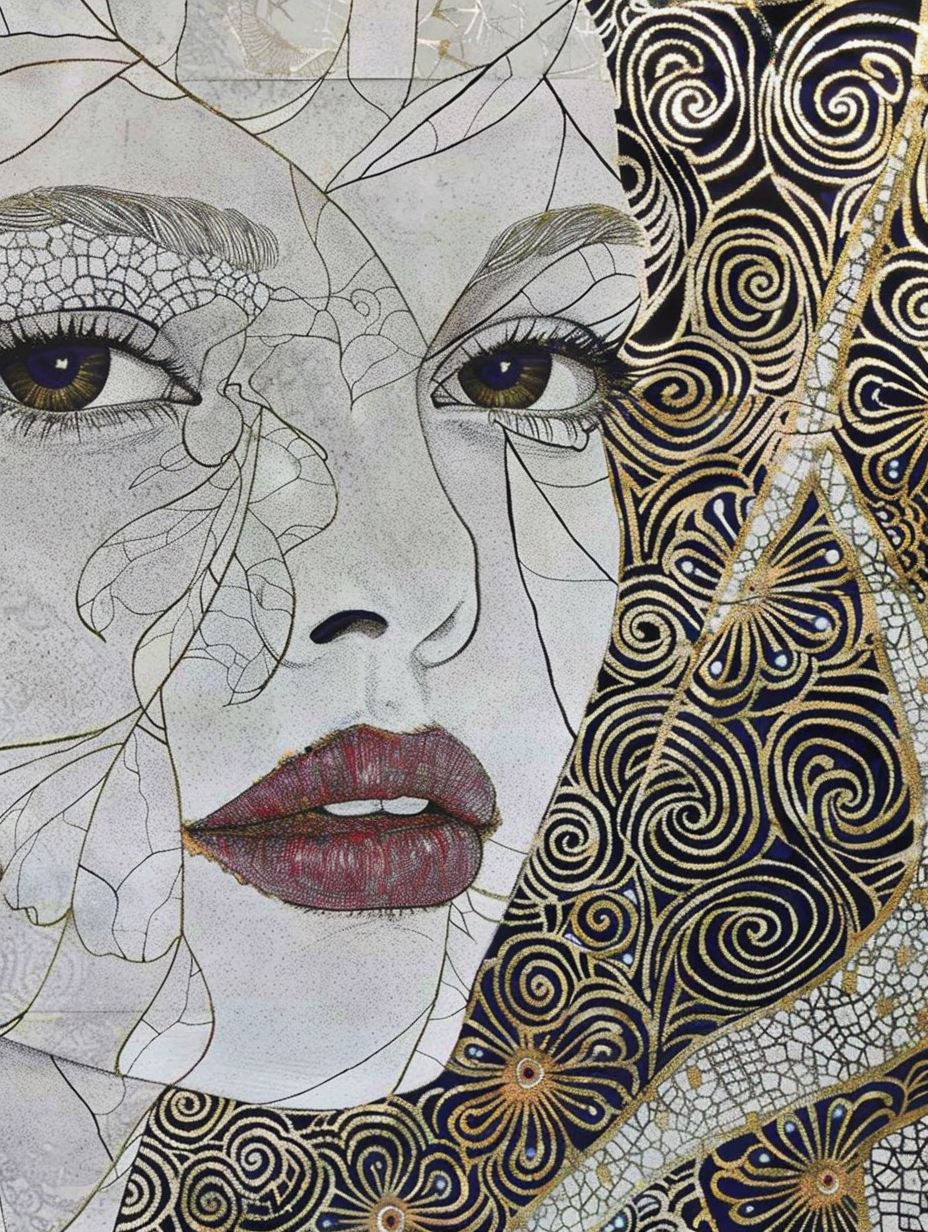 Intricate Ethereal Portraiture Art - Image 1
