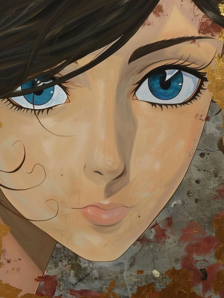 Anime Style Portrait Evolution Study - Image 4