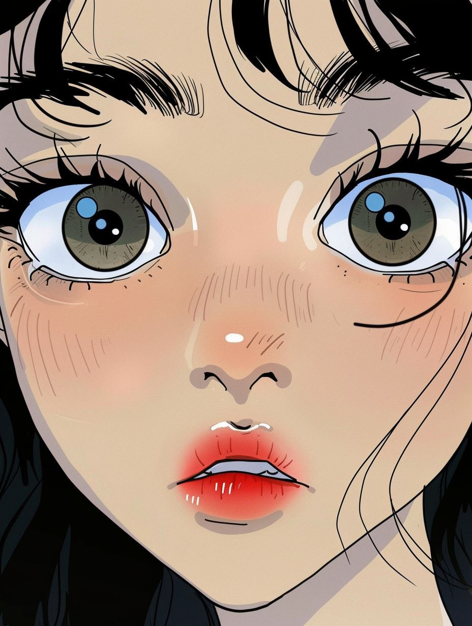 Modern Stylized Portrait Art - Image 2