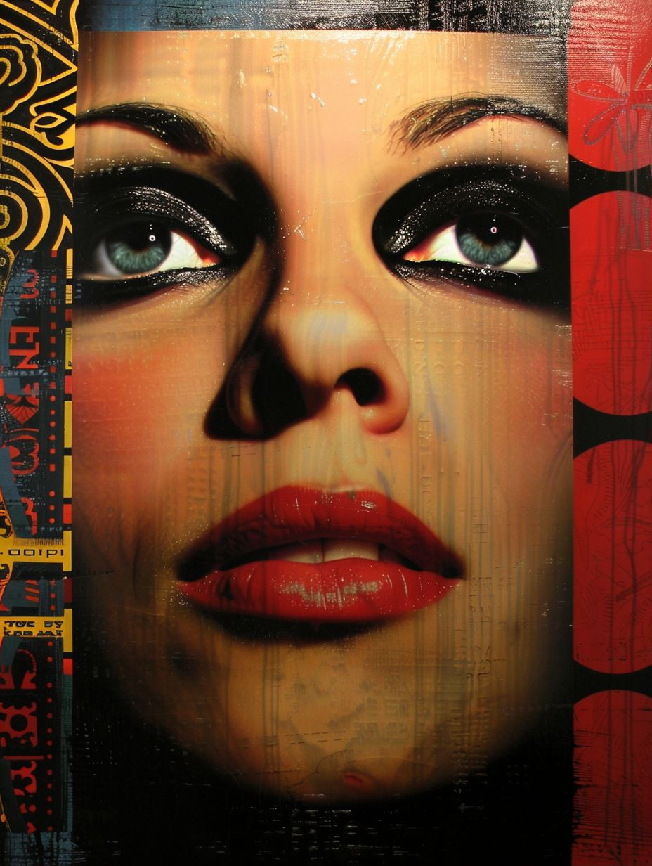 Faces of Contrast: A Quadtych Study - Image 1