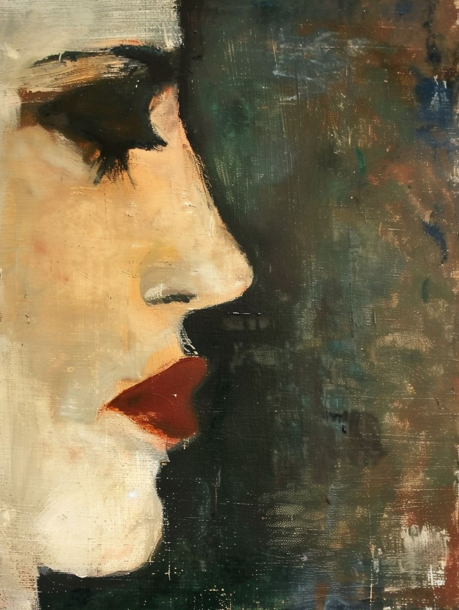Fragmented Gaze in Oil - Image 4