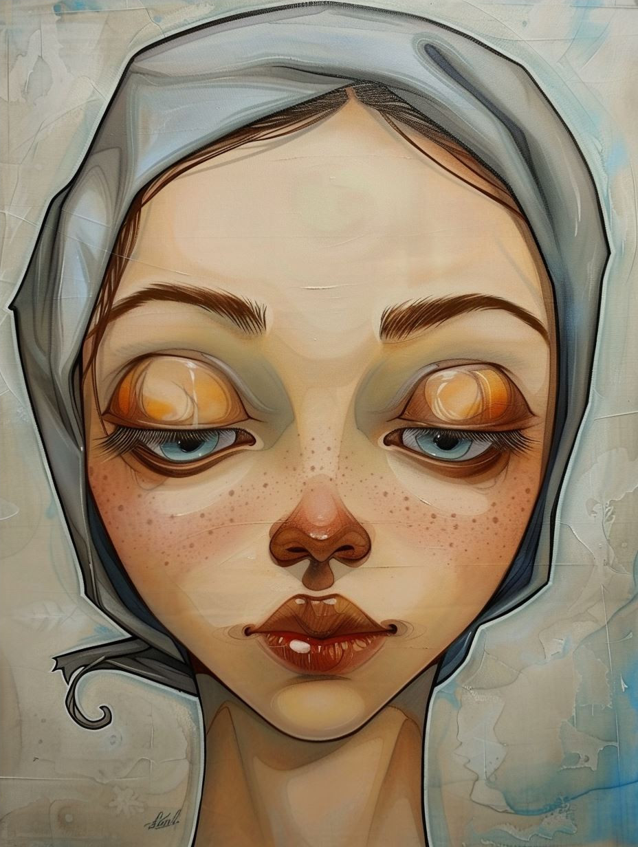 Evolution of a Digital Portrait Study - Image 4