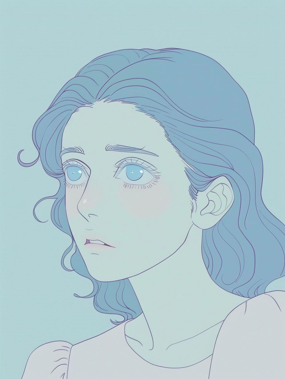 Ethereal Pastel Anime Portraits - Image 2