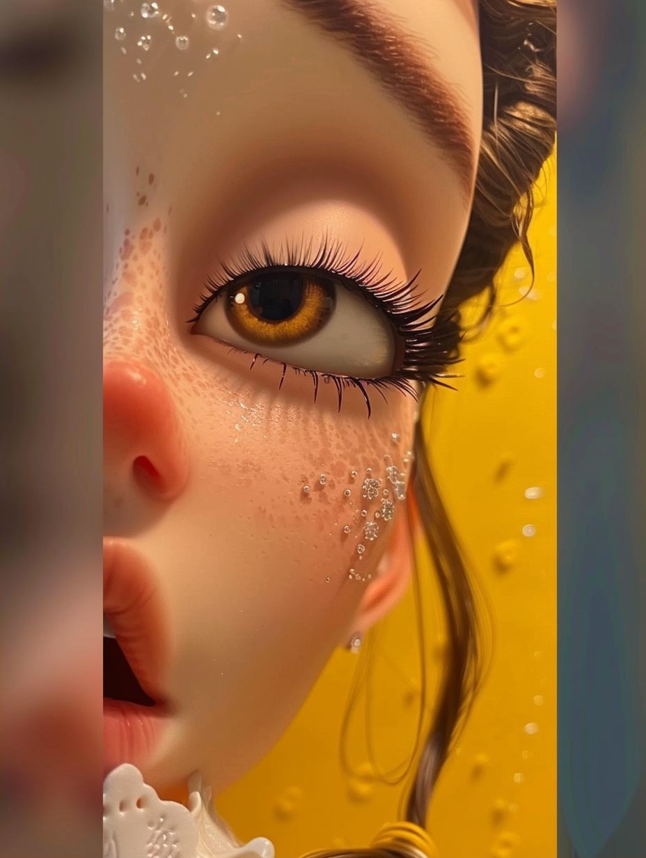 Golden Gaze: Ethereal Beauty Portraits - Image 2