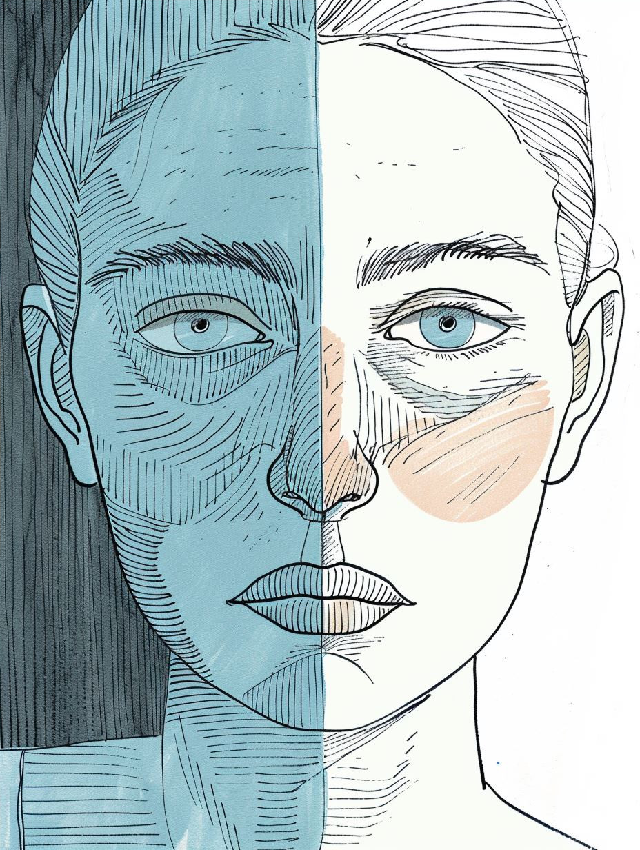 Ethereal Portrait Study Sketches - Image 4