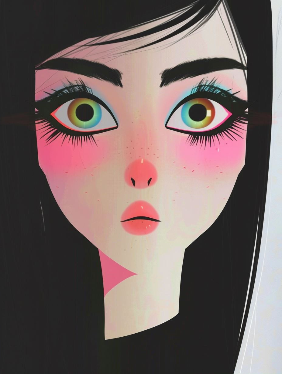 Vibrant Visions of Modern Digital Portraits - Image 2
