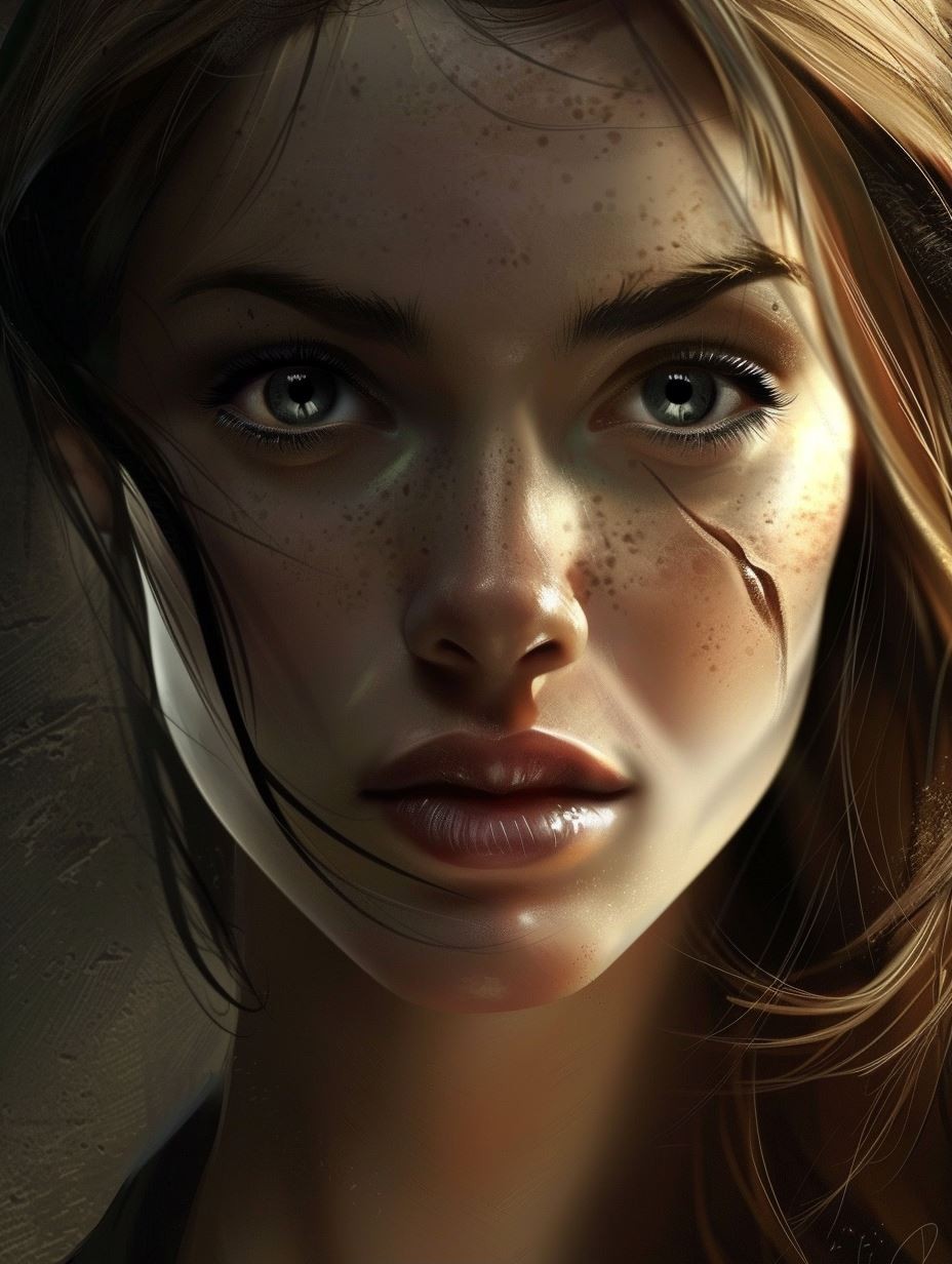 Ethereal Gaze of Resilience