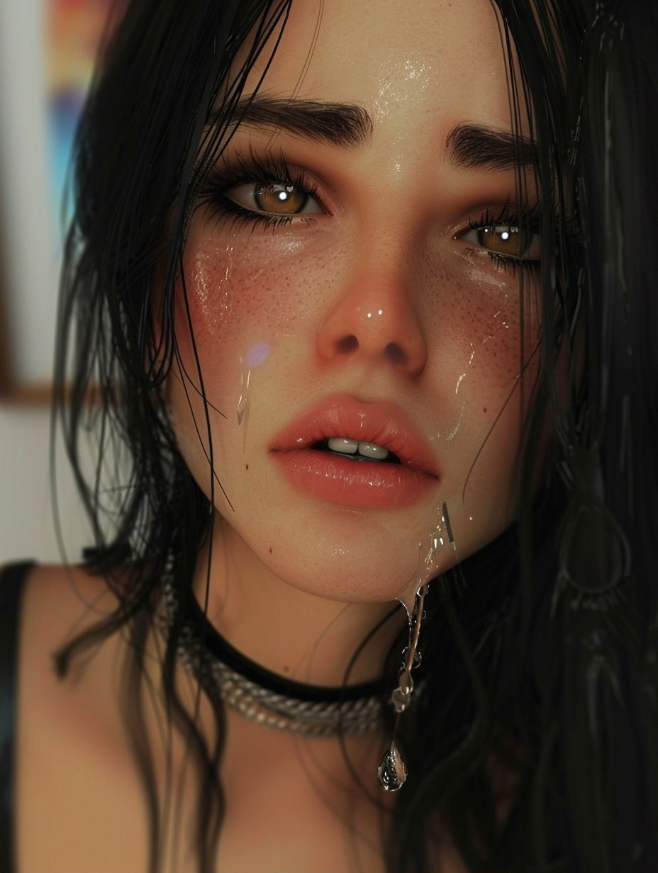 Melancholic Gaze Cinematic Portraits - Image 2