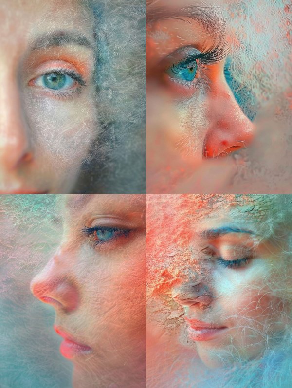Ethereal Fragments of a Dreamy Gaze