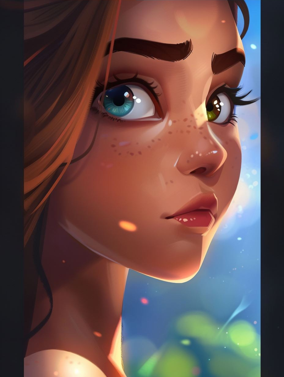 Faces of Fantasy: A Digital Portrait Study - Image 3