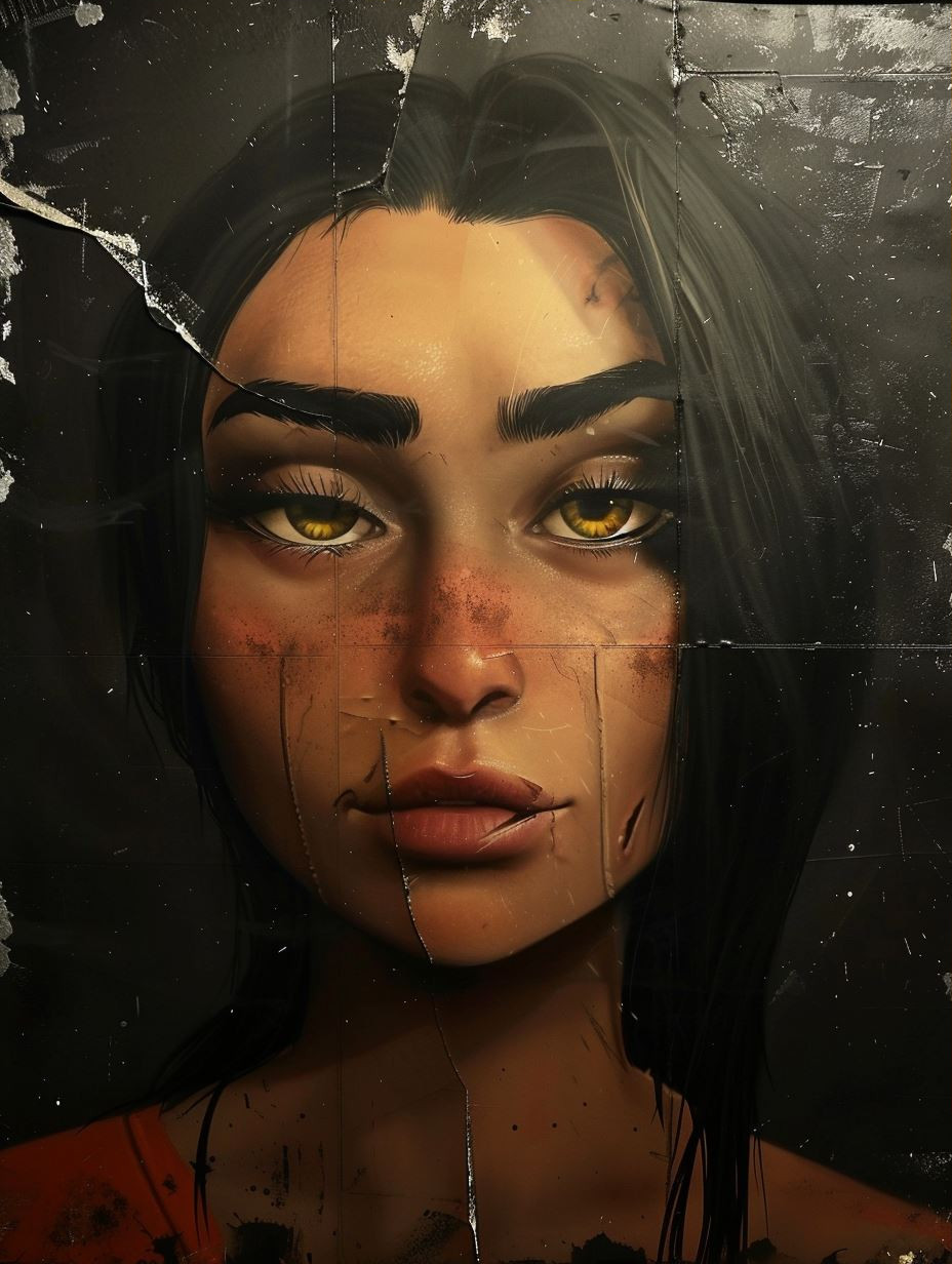 Shadowed Gaze of Amber Light - Image 3