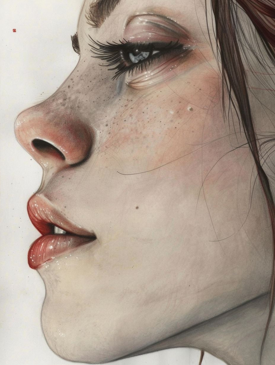 Ethereal Hyper-Realistic Portrait Study - Image 2