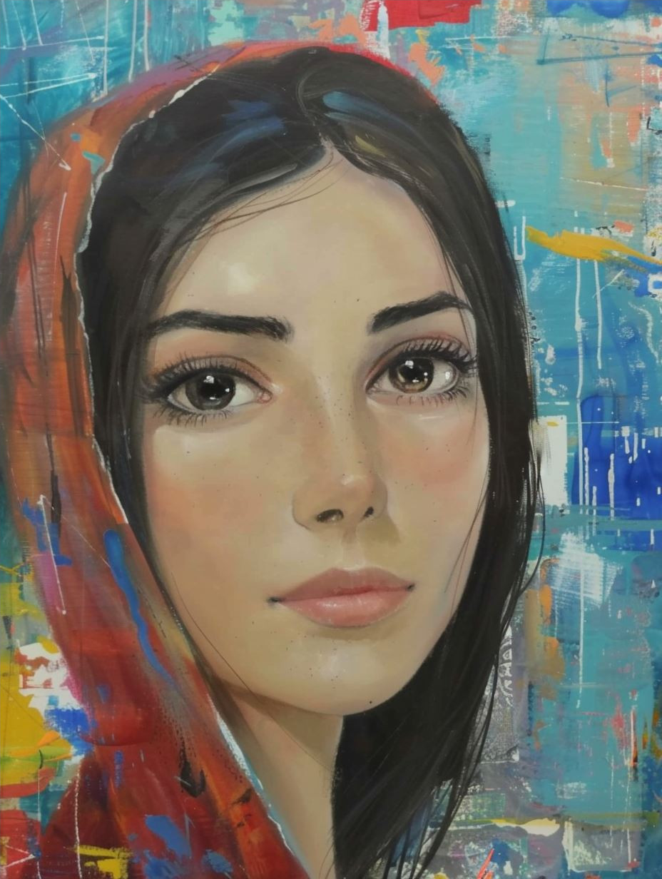 From Sketch to Masterpiece: Portrait Evolution - Image 4