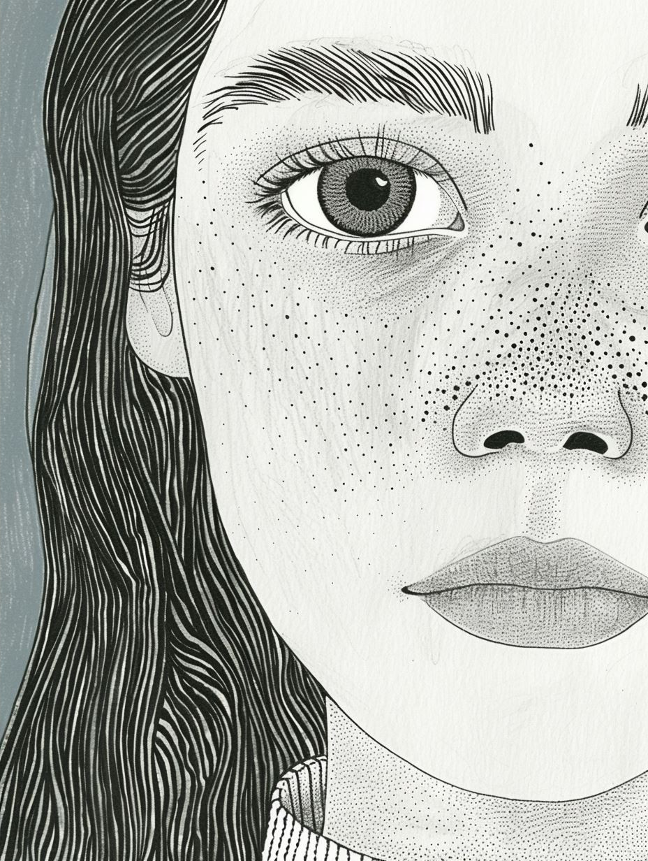 Stippled Ethereal Gaze - Image 2