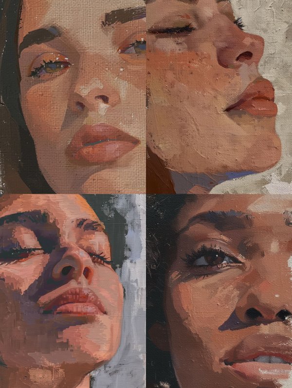 Fragments of Feminine Gaze