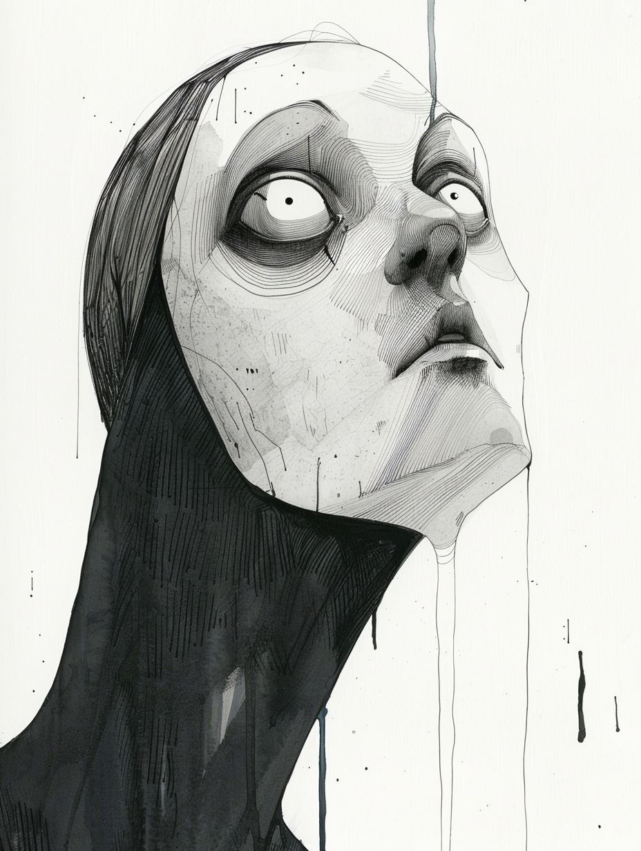Haunting Monochrome Ethereal Portraits - Image 2