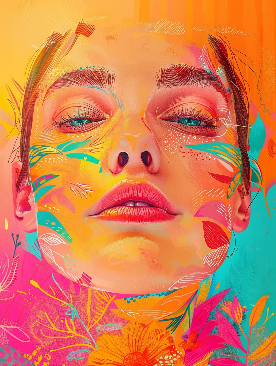 Vibrant Floral Portraits of Ethereal Beauty - Image 4