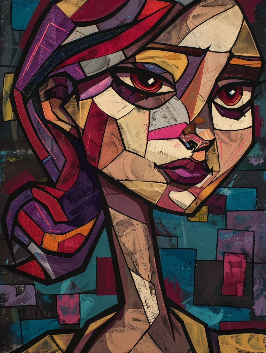 Fragmented Floral Muse - Image 4