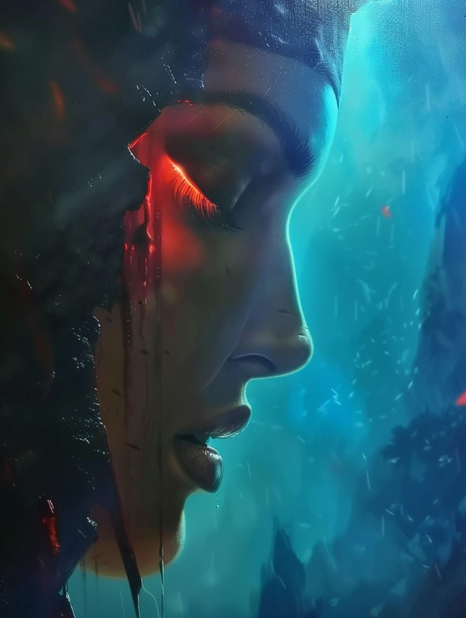Neon Ethereal Portrait Studies - Image 1