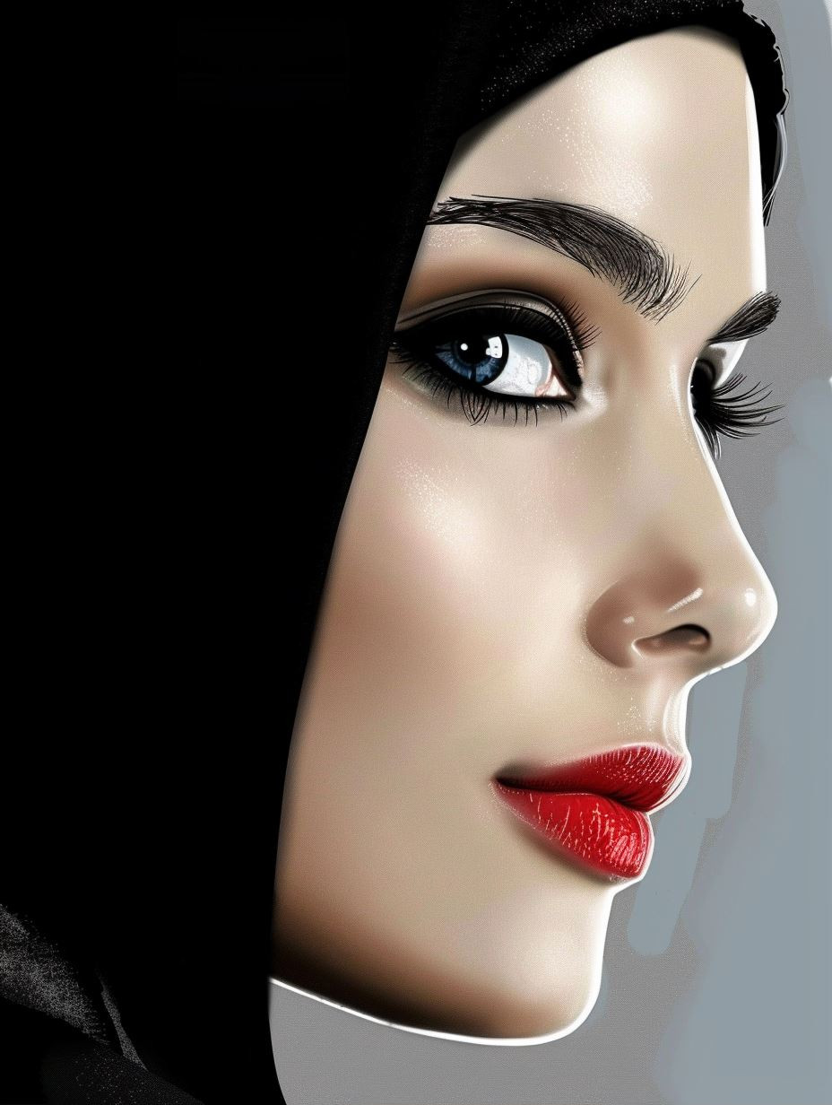 Dramatic High Contrast Beauty Portraits - Image 2