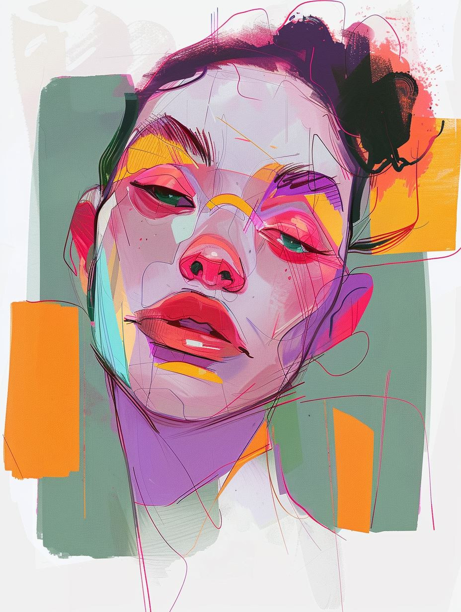 Vibrant Visions: A Study in Color - Image 1