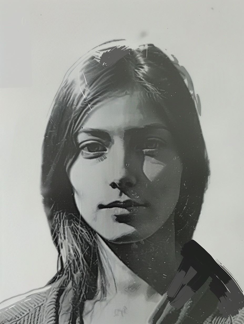 Noir Shadows Portrait Study - Image 4
