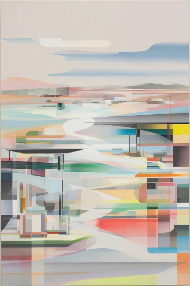 Ethereal Geometric Harmony - Image 2