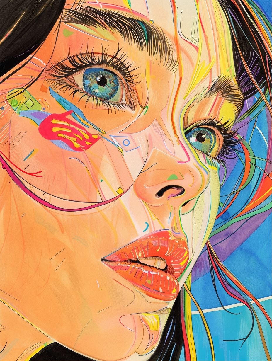 Prismatic Visions of a Modern Muse - Image 1