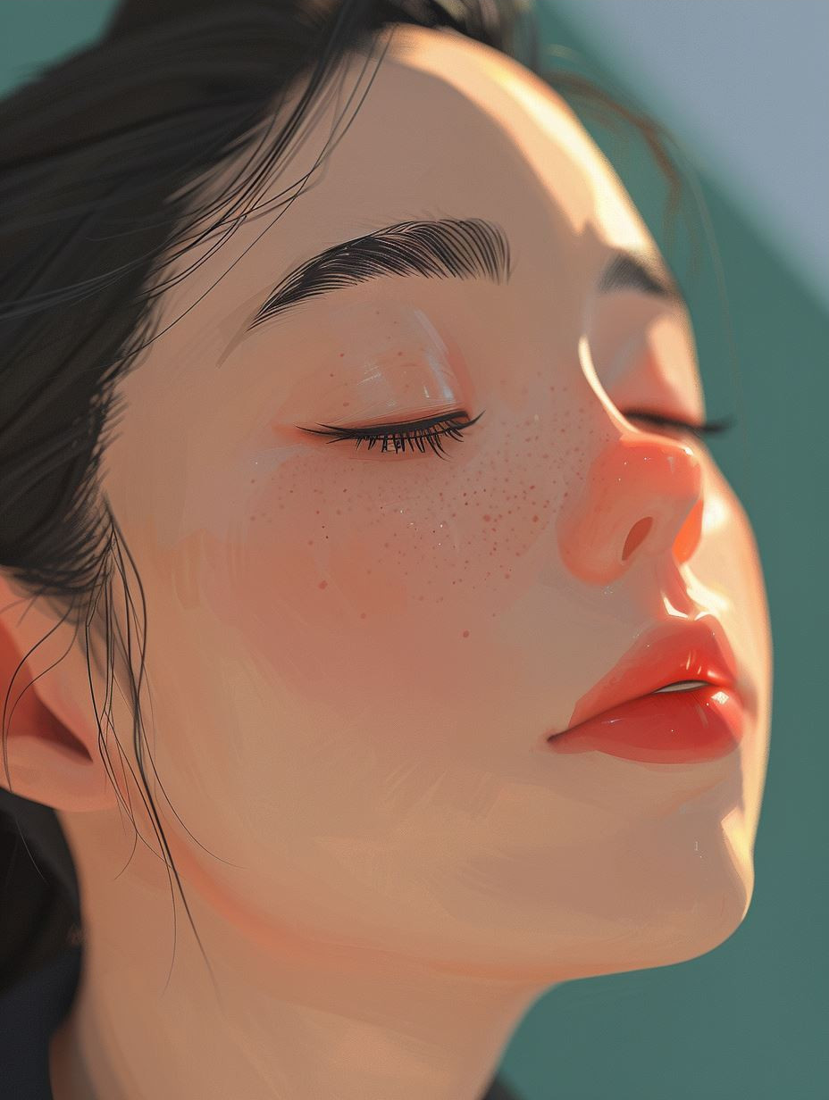 Ethereal Gazes: Anime Portrait Collection - Image 3