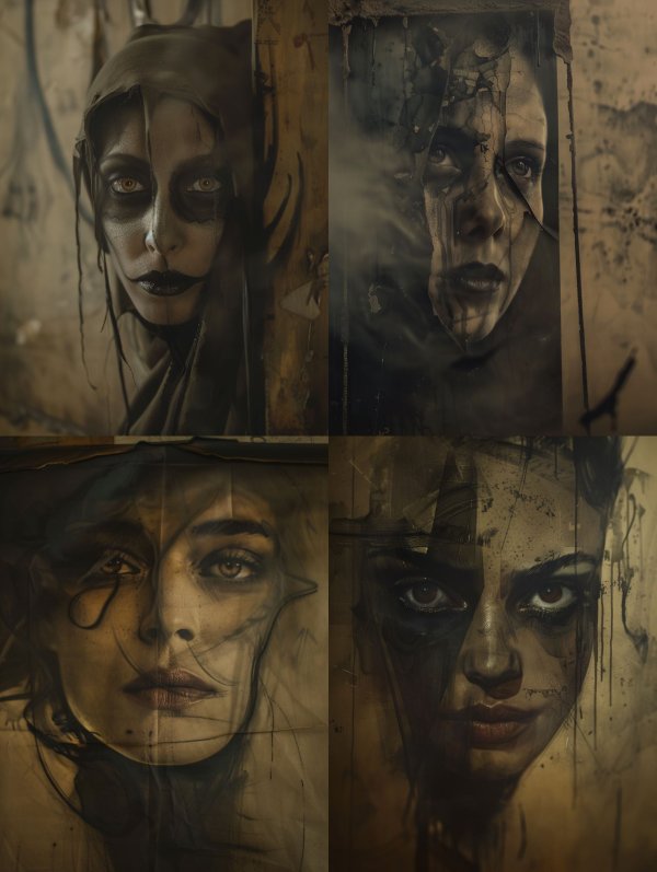 Haunting Shadows of Distorted Souls
