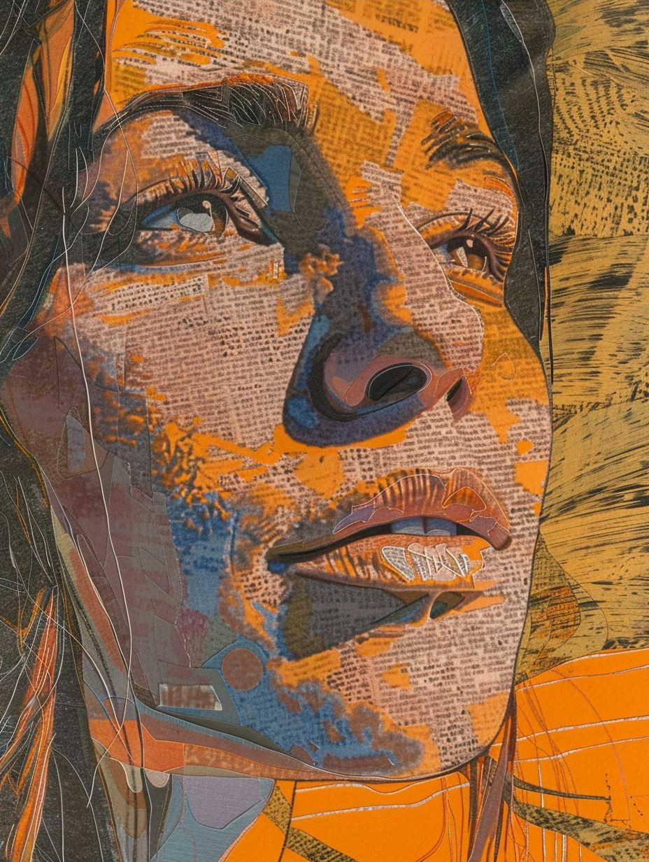 Fragmented Echoes of Orange - Image 3