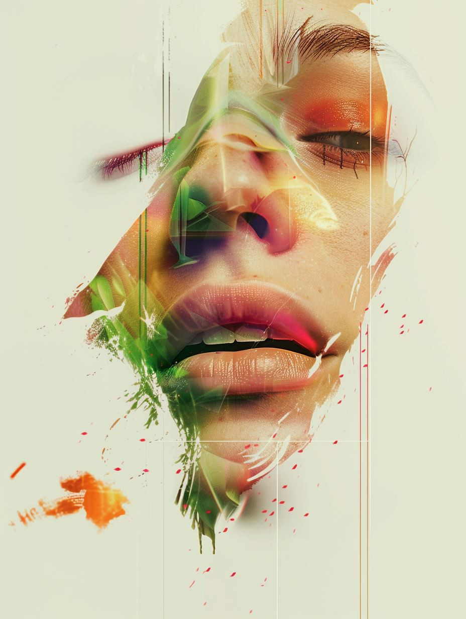 Fragmented Beauty: A Surrealist Study - Image 1