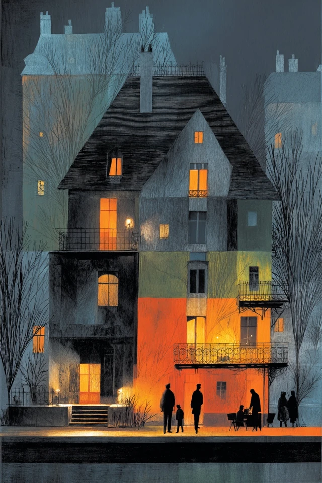 Surrealist Visions in Color and Shadow - Image 6