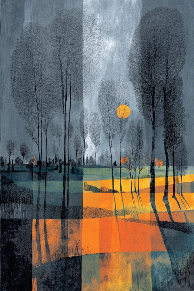 Surrealist Visions in Color and Shadow - Image 2