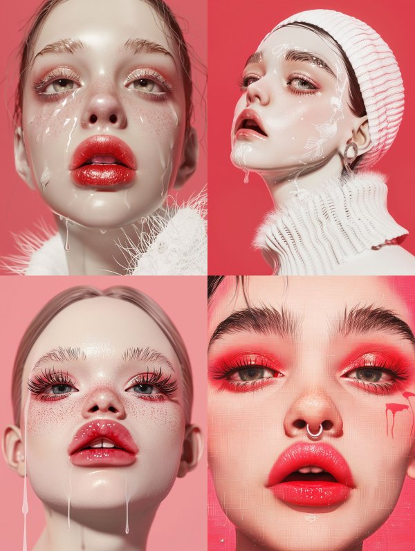 Dewy Crimson Avant Garde Beauty