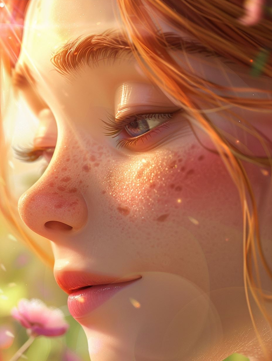 Golden Hour Dreamy Portrait - Image 3