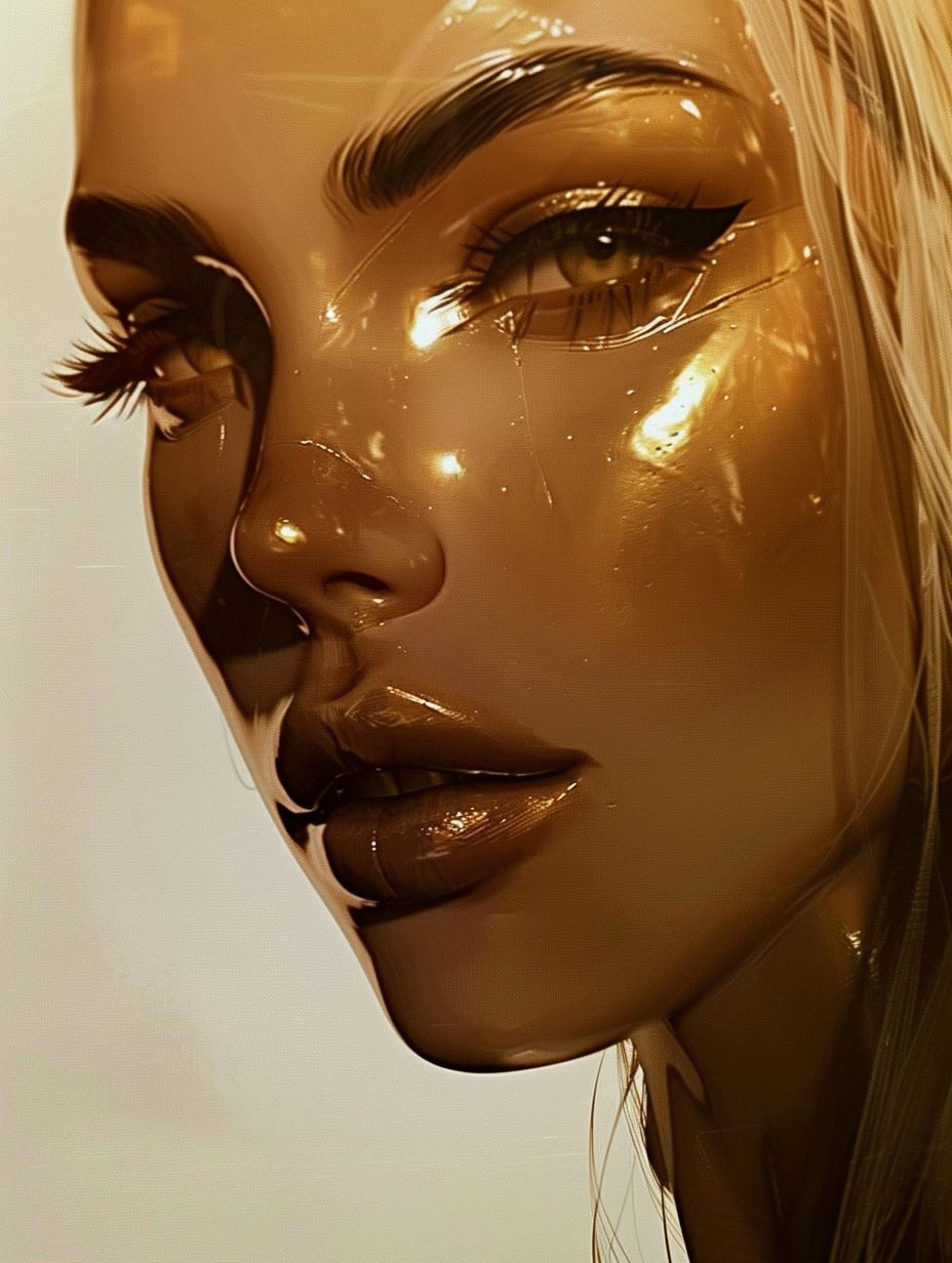 Golden Viscous Glow - Image 2
