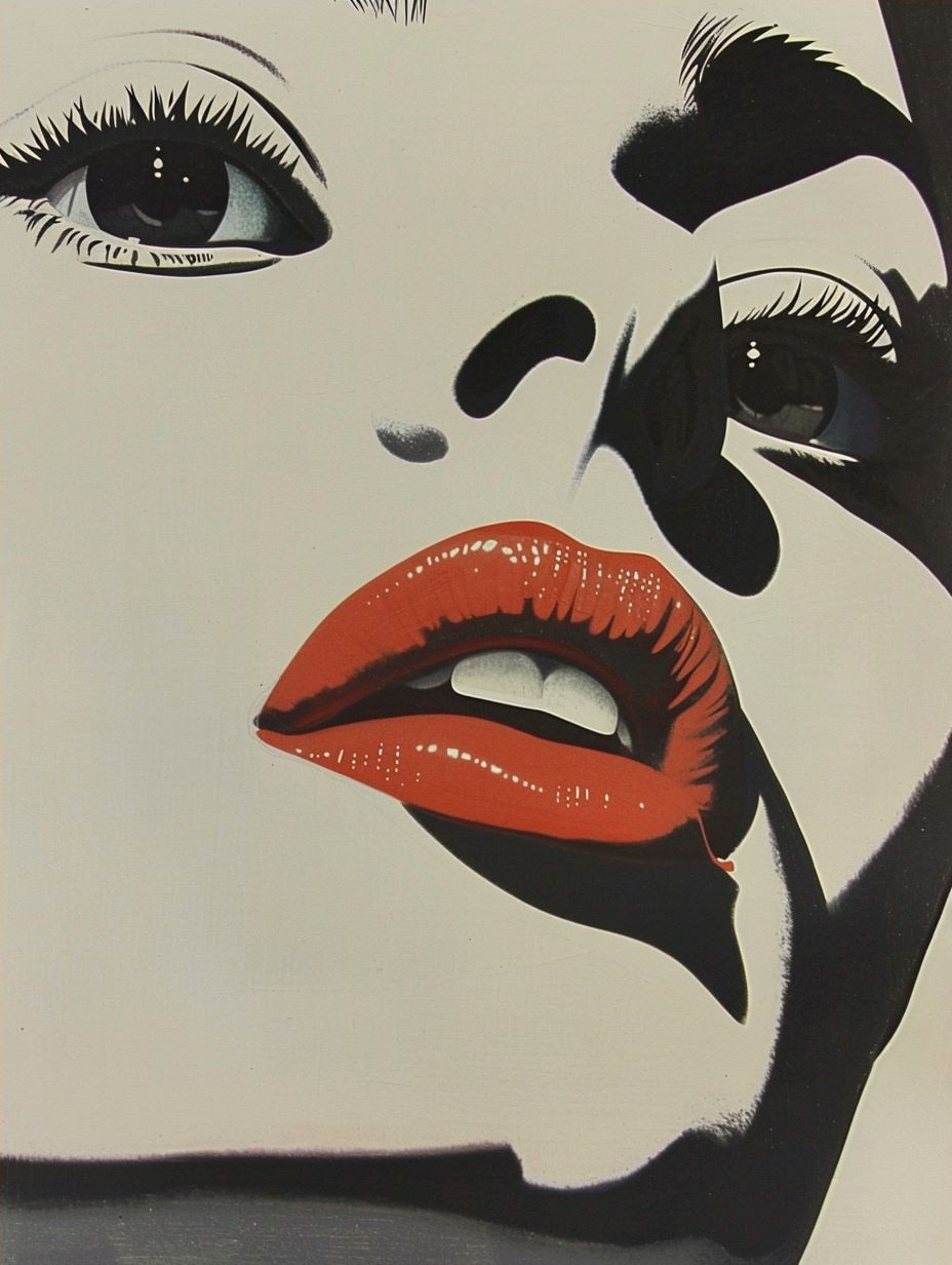 Floral and Bold Pop Art Portraits - Image 4