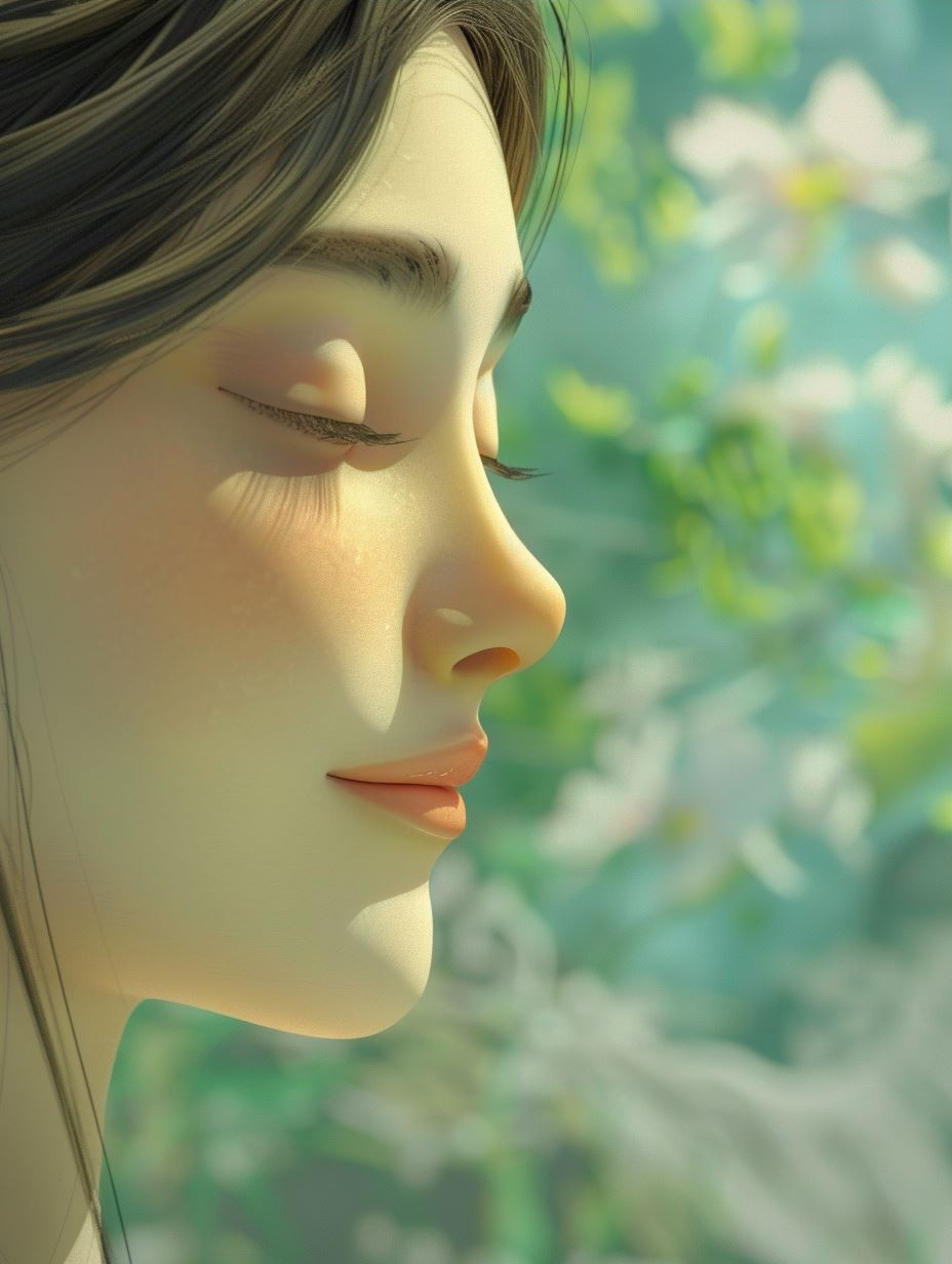 Ethereal Serenity in Soft Light - Image 3