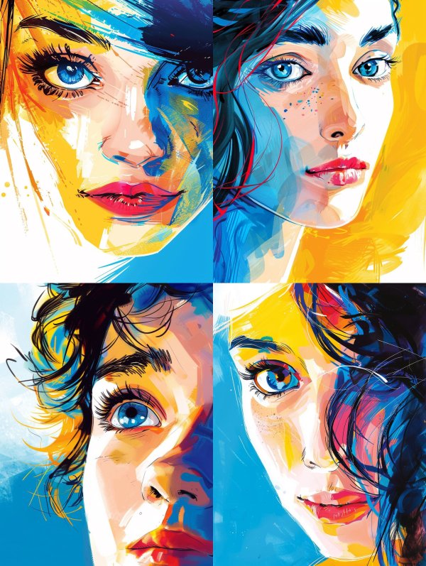 Vibrant Visions of the Feminine Gaze