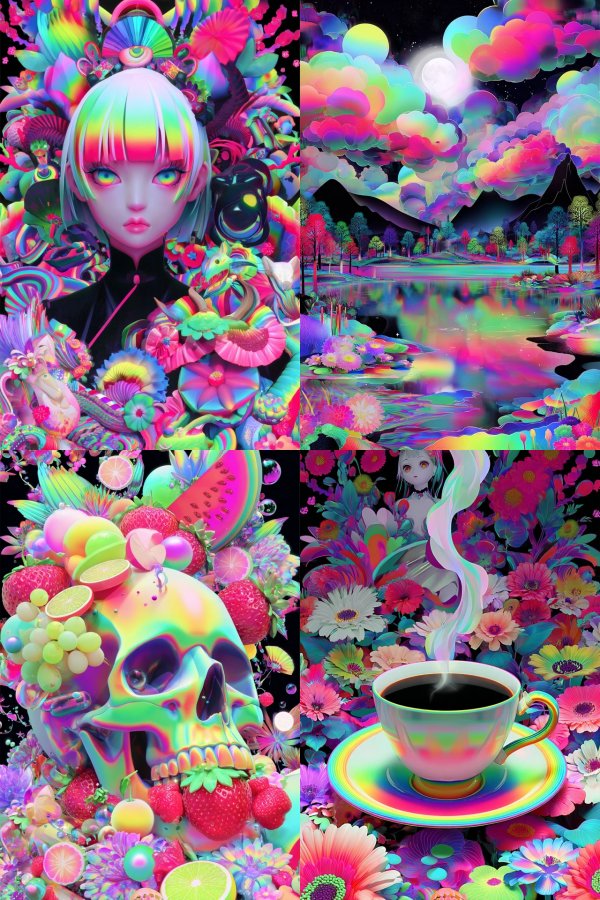 Neon Prism Dreamscape