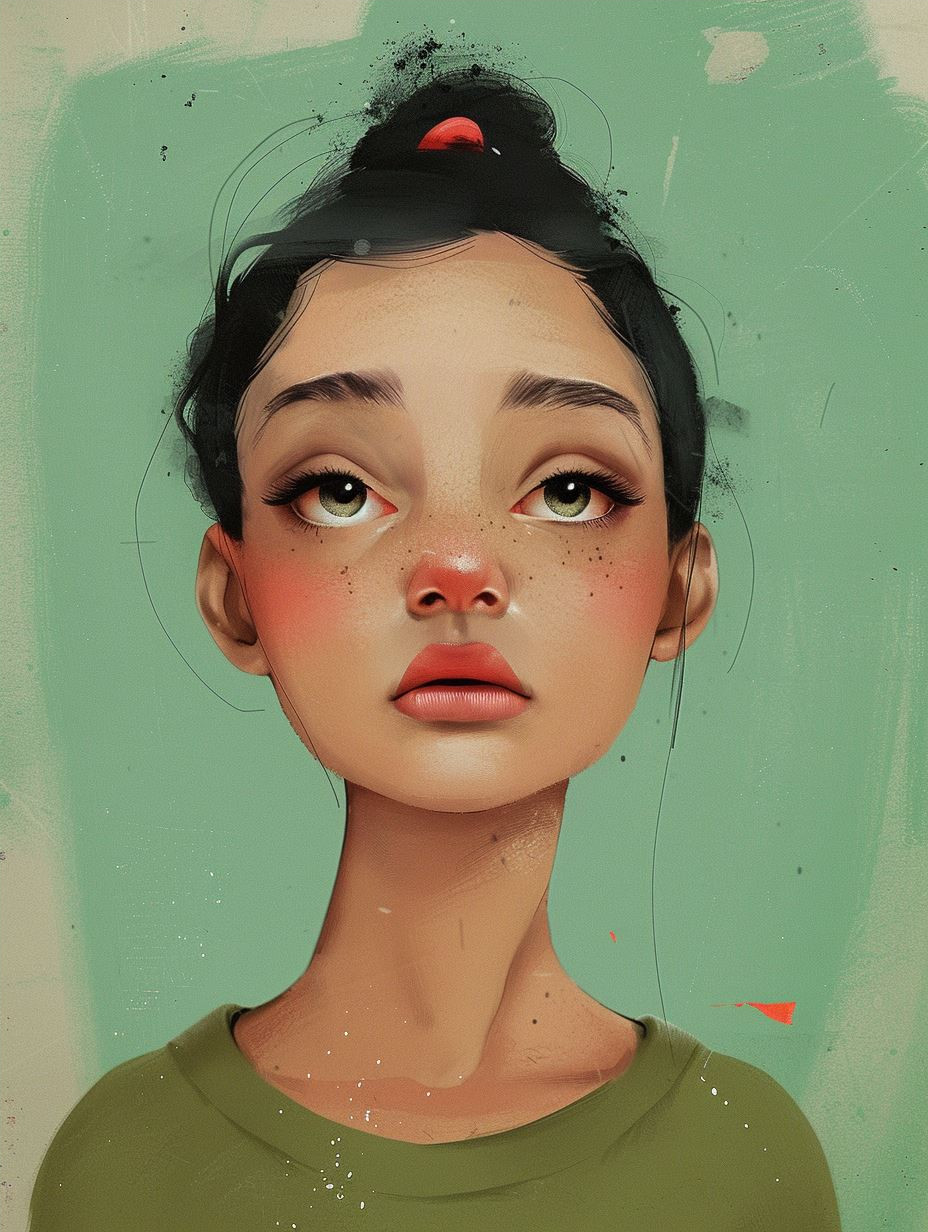 Ethereal Gazes in Digital Art - Image 4
