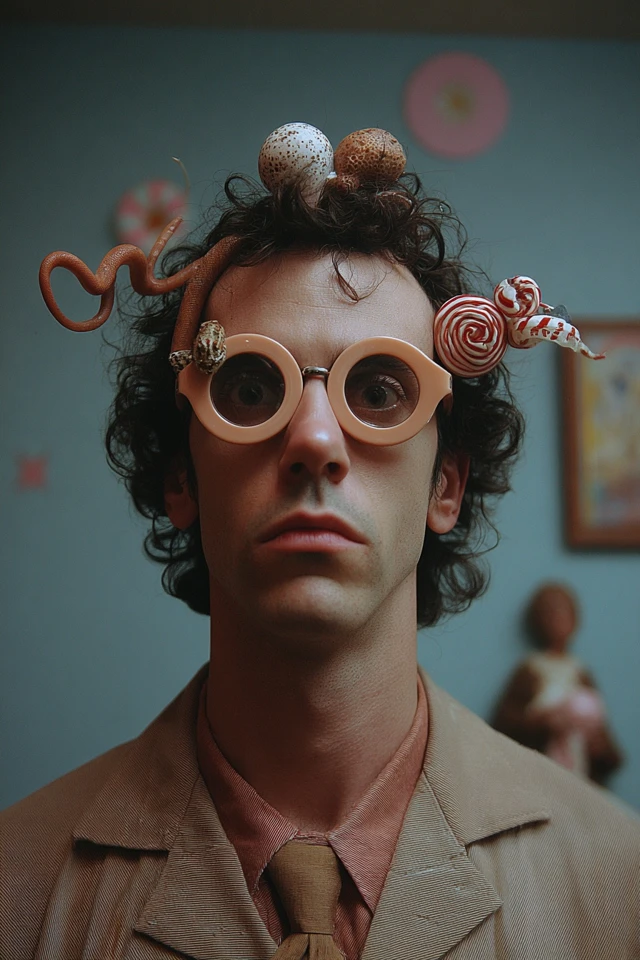 Quirky Surrealist Portrait - Image 1