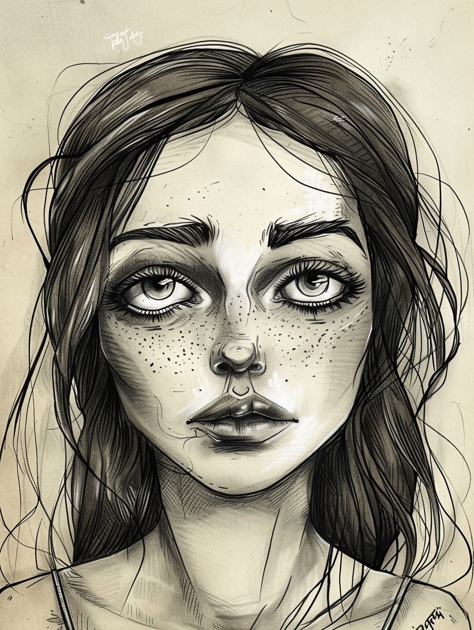Ink Soul Portrait 2 - Image 1