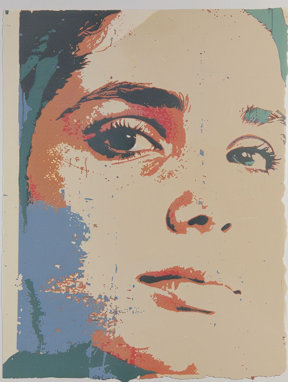 Abstract Pop Art Portrait Study - Image 4
